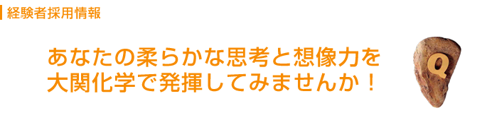 経験者採用情報